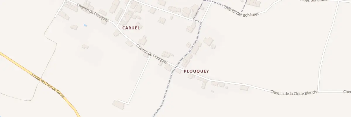 Plan du 101 Plouquey à Saint-Seurin-de-Bourg