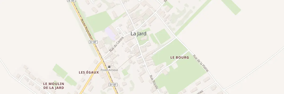 Plan du 2 Imp de l’Eglise à La Jard