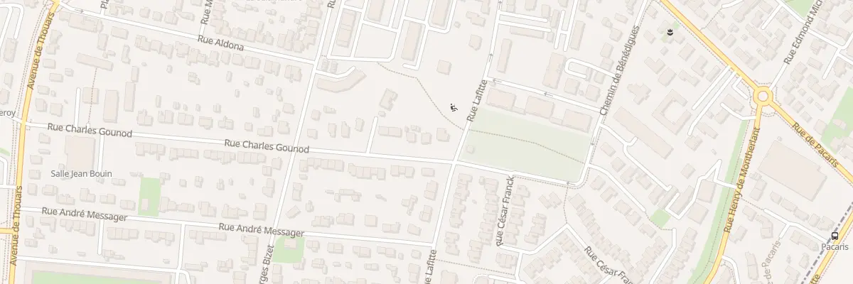 Plan du 58 Rue Charles Gounod à Talence