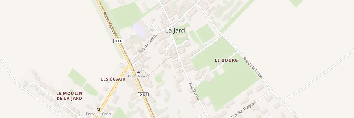 Plan du 2 Imp Royale à La Jard
