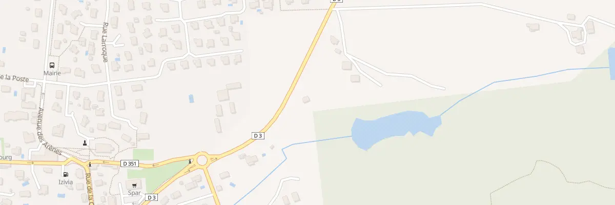 Plan du 450 Av du Marsan à Saint-Perdon
