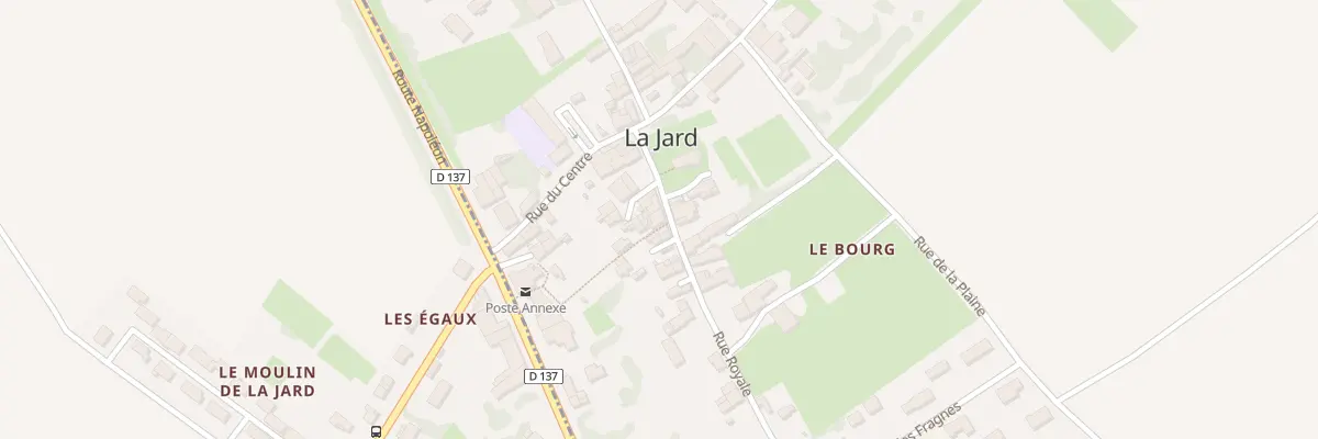 Plan du 6 Rue Royale à La Jard