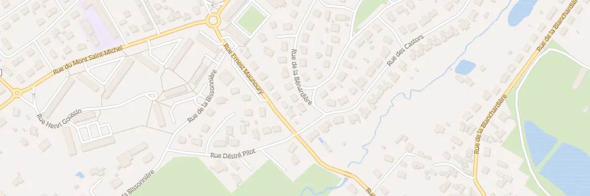 Plan du 36 Rue de la Benardiere à Flers