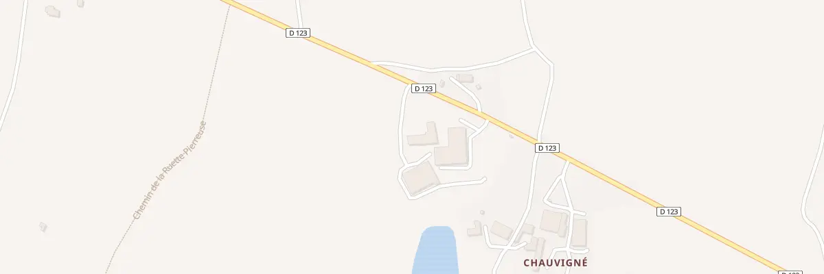 Plan du 1 La Ferranderie à Mozé-sur-Louet