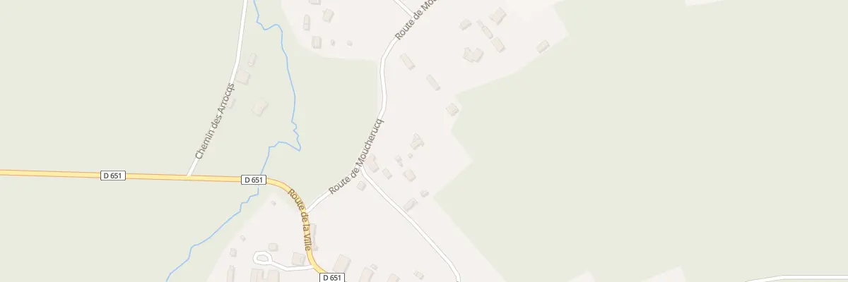 Plan du 260 Che de Picoy à Sore
