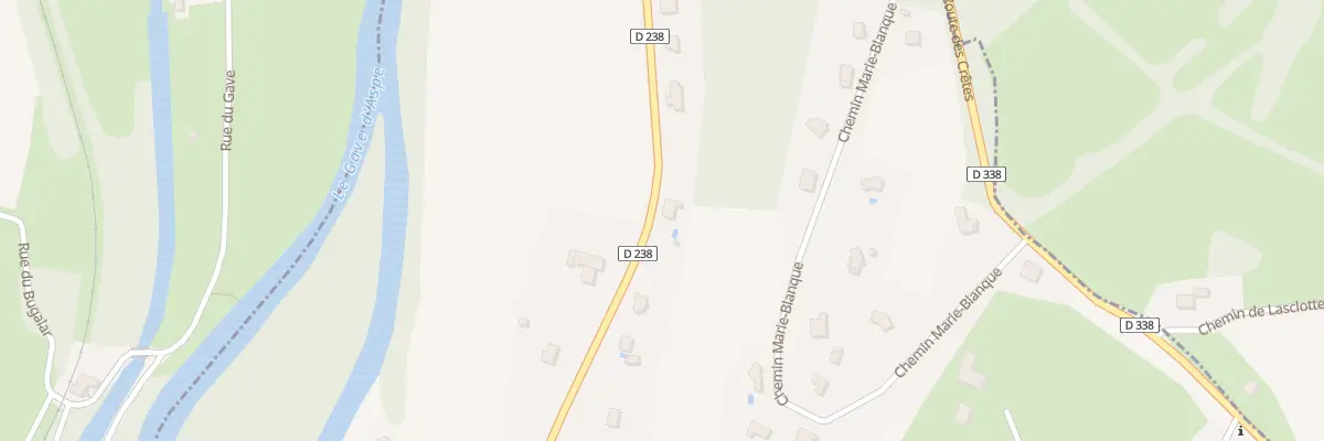 Plan du 29 Rte du Gave d’Aspe à Eysus