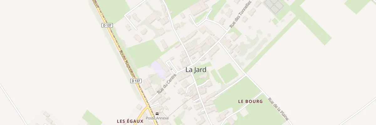 Plan du 1 Rue de l’Égaut à La Jard