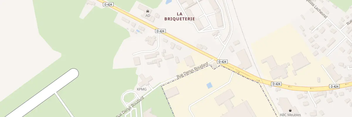 Plan du 3 La Briqueterie à La Lande-Patry
