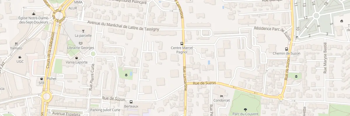 Plan du 65 Rue Lamartine à Talence