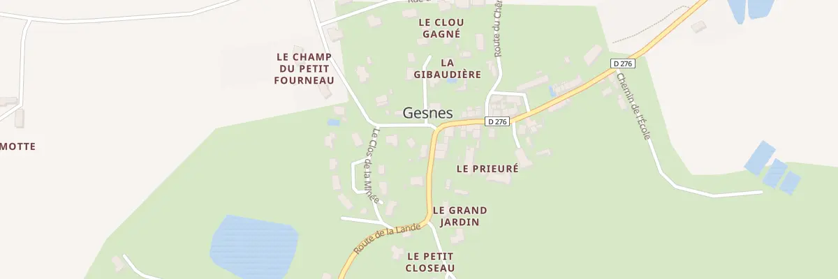 Plan du 16 Rue de la Forge à Gesnes