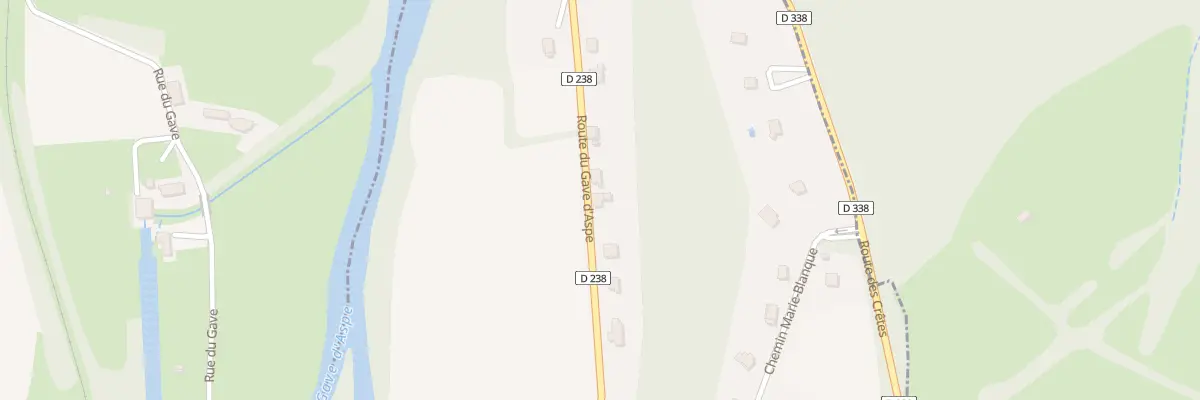 Plan du 21 Rte du Gave d’Aspe à Eysus