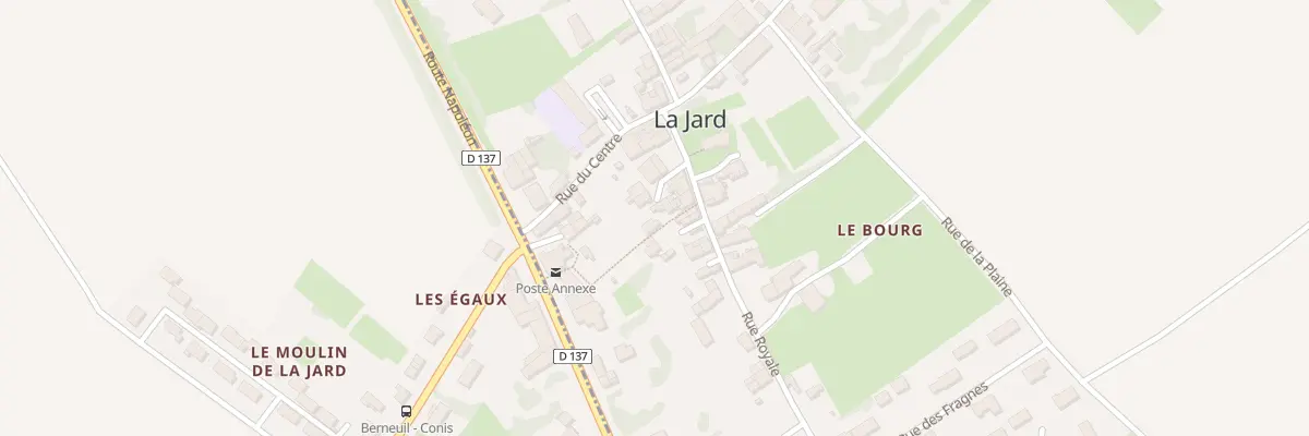 Plan du 1 Imp Royale à La Jard