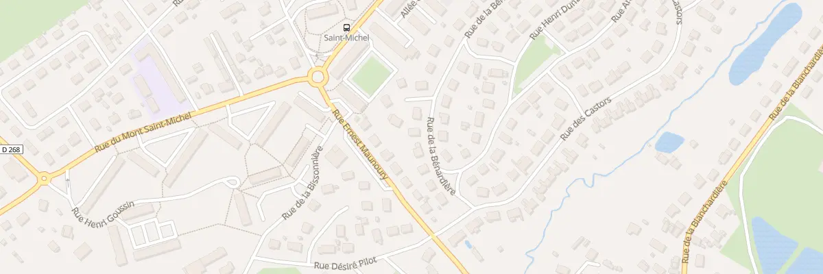 Plan du 30 Rue de la Benardiere à Flers