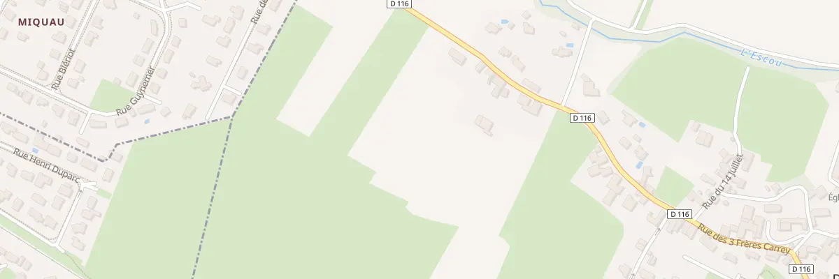 Plan du 40 Rue des 3 Frères Carrey à Précilhon
