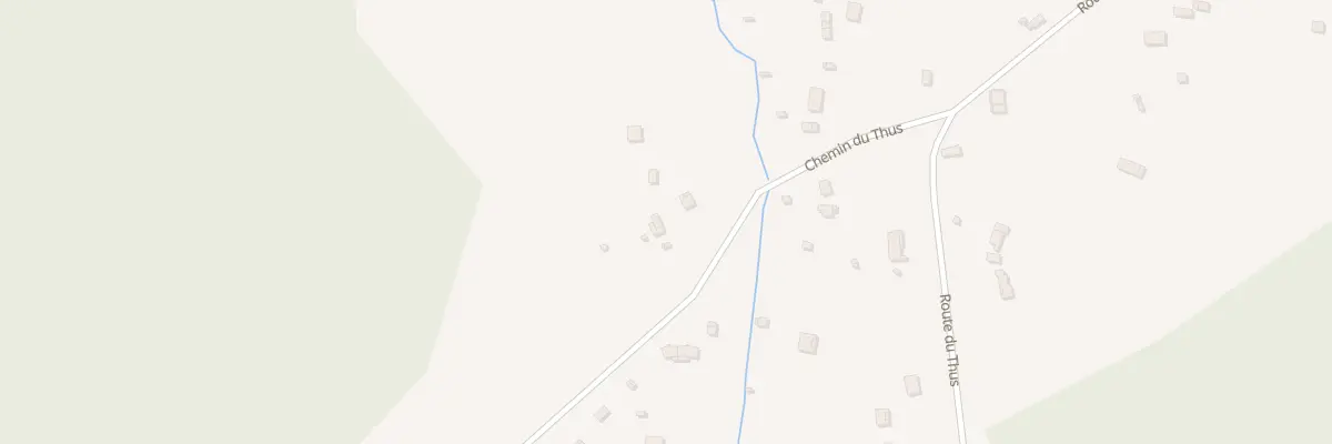 Plan du 146 Che du Thus à Sore