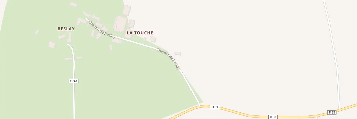 Plan du 2 Beslay à Chantrigné