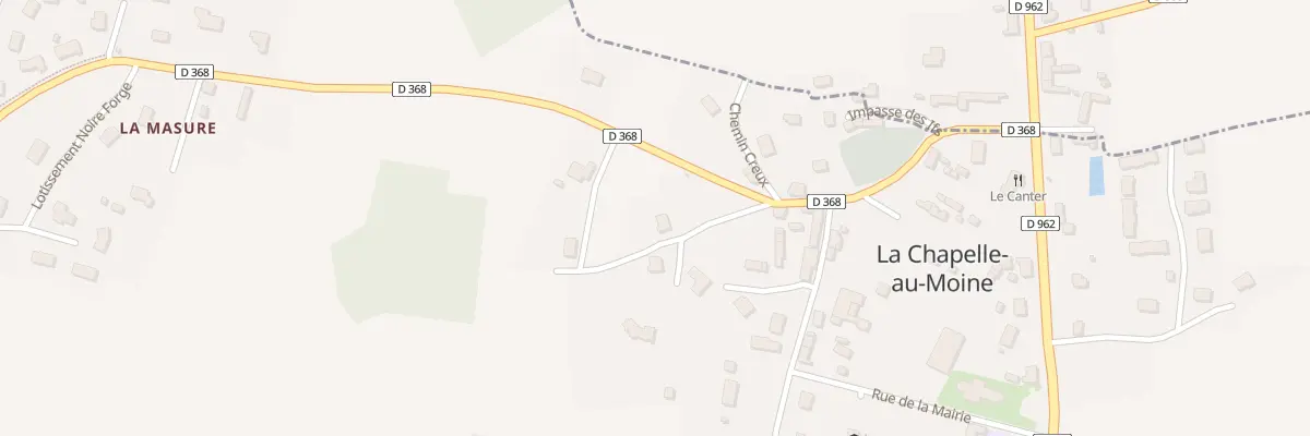 Plan du 9458 Le Champ de la Biche à La Chapelle-au-Moine