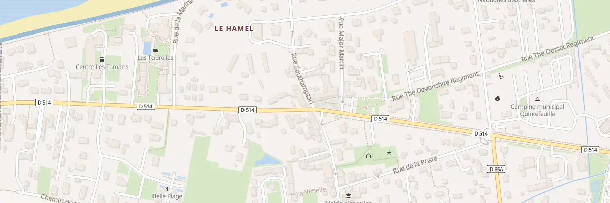 Plan du 32 Rue Southampton à Asnelles