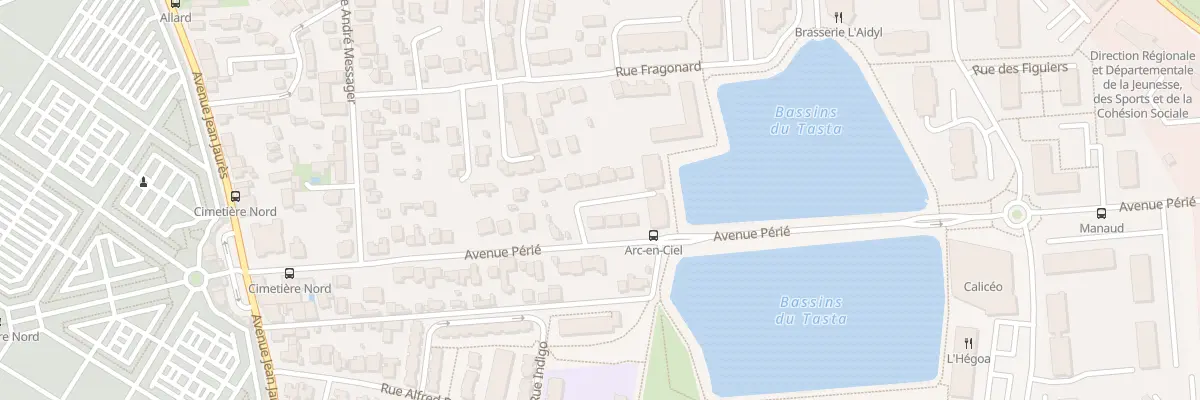 Plan du 27 Av Perie à Bruges