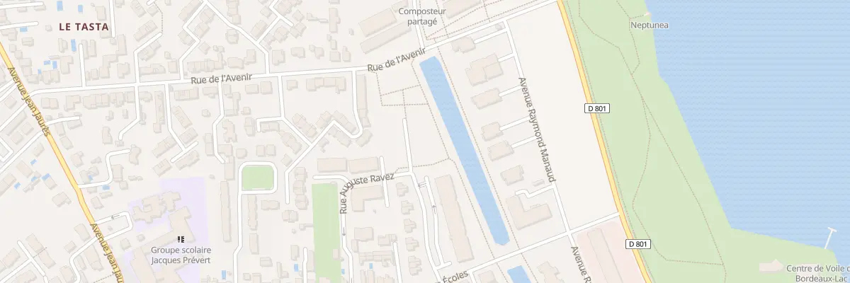 Plan du 6 Rue Jean-Louis Villemin à Bruges