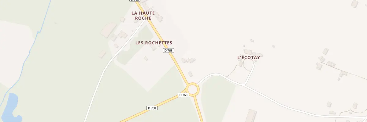 Plan du 28 Rue d’Épinard à Feneu