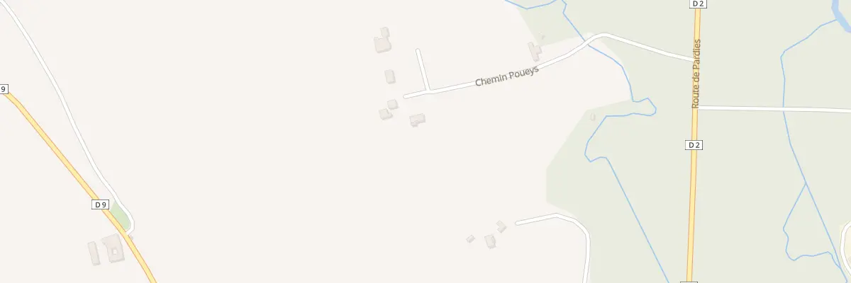 Plan du 37 Che Poueys à Monein
