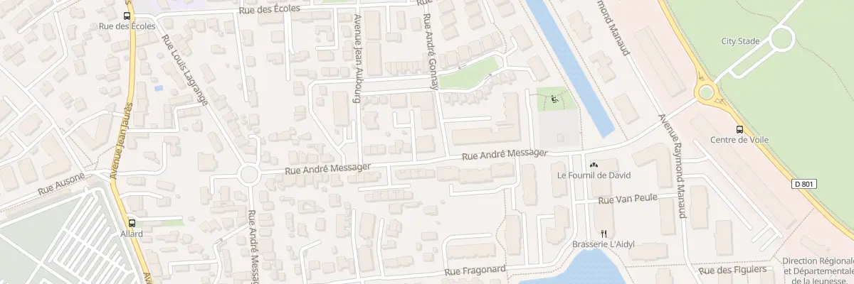 Plan du 61 Rue André Messager à Bruges
