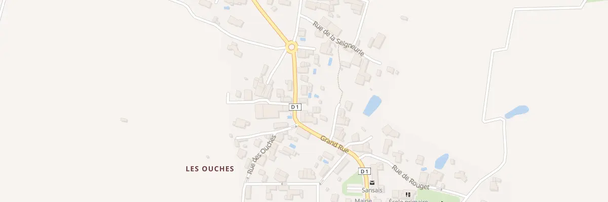 Plan du 20 Gr Grand Rue à Sansais
