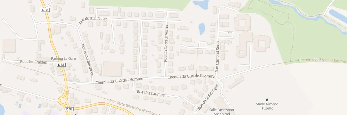Plan du 5 Rue du Docteur Verron à Nueil-les-Aubiers