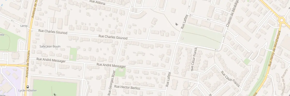 Plan du 63 Rue Charles Gounod à Talence