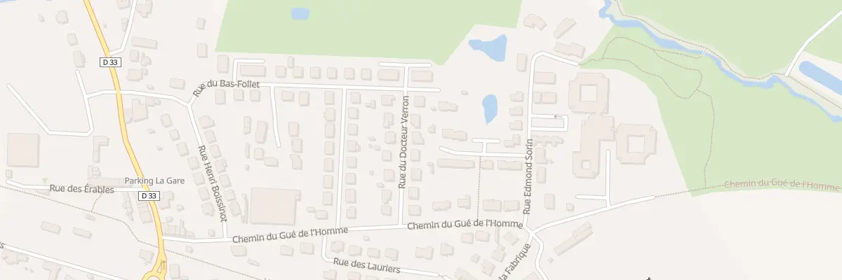 Plan du 9 Rue du Docteur Verron à Nueil-les-Aubiers