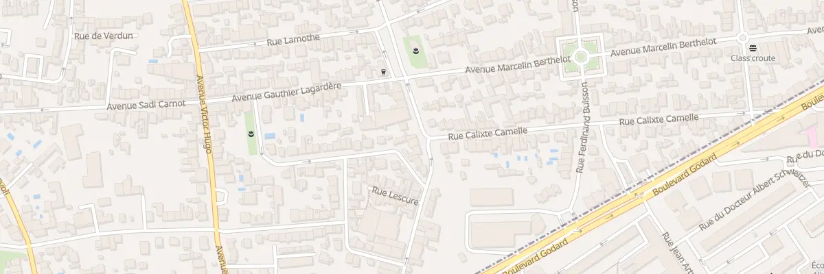 Plan du 48 Rue Baudin au Bouscat