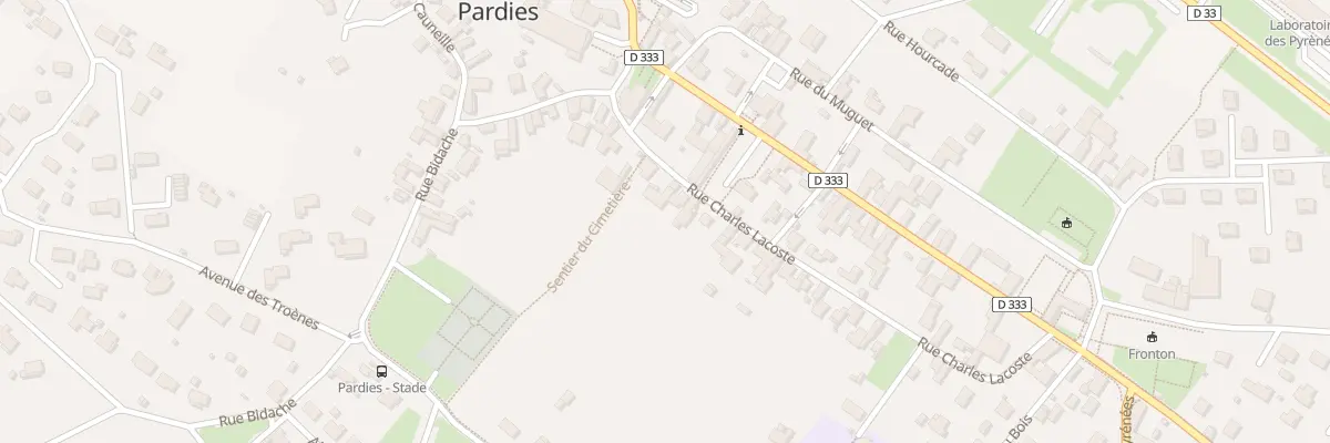 Plan du 6 Rue Charles Lacoste à Pardies