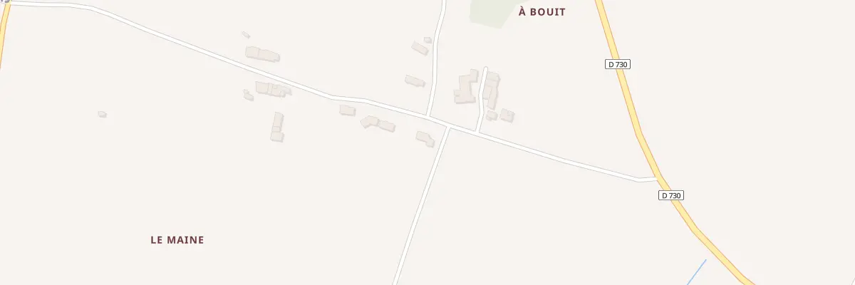 Plan du 53 Le Maine à Saint-Martial-de-Mirambeau
