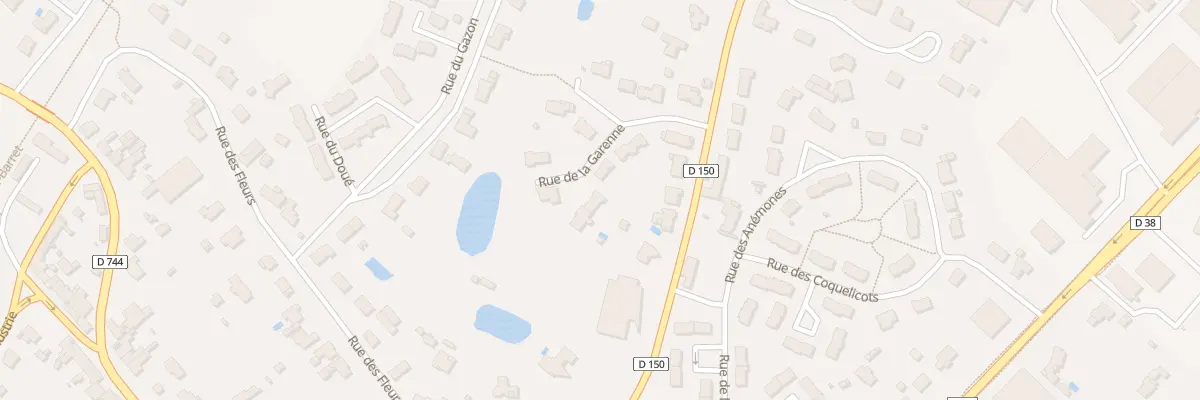 Plan du 3 Rue de la Garenne à Moncoutant-sur-Sèvre