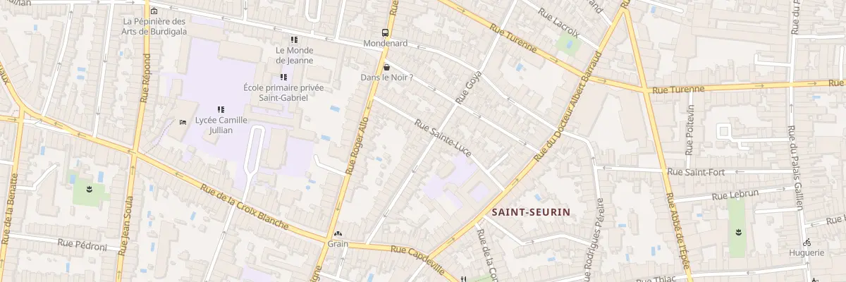Plan du 37 Rue Goya à Bordeaux