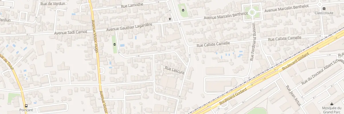 Plan du 12 Rue Louisette au Bouscat