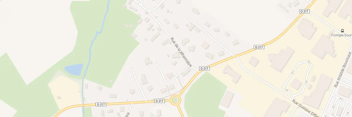 Plan du 1104 Rue de la Jéhannière à Flers