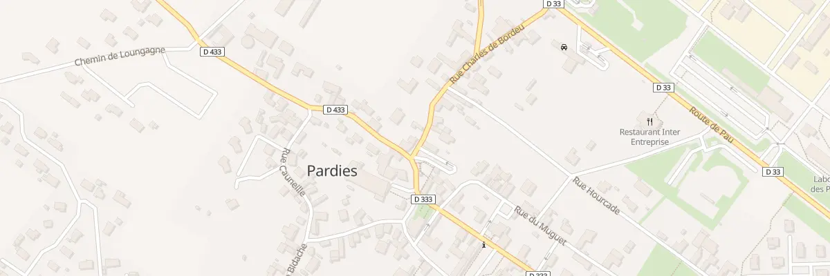 Plan du 3 Rue Charles de Bordeu à Pardies