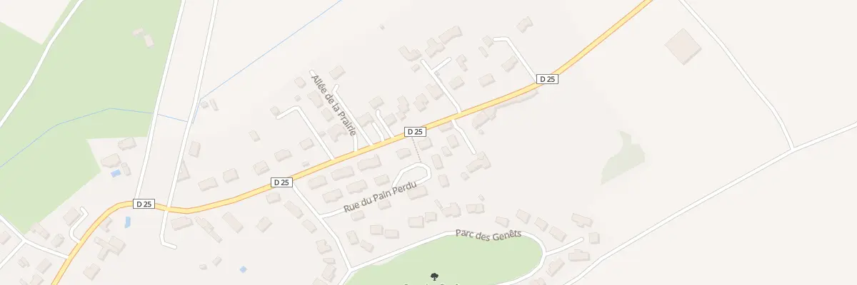 Plan du 88 Rue de Parthenay à Coulonges-sur-l’Autize