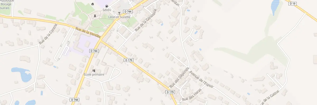 Plan du 11 Rue de la République à Moncoutant-sur-Sèvre
