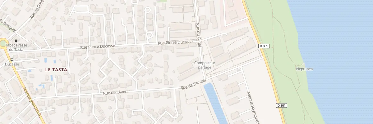 Plan du 14 Rue du Canal à Bruges