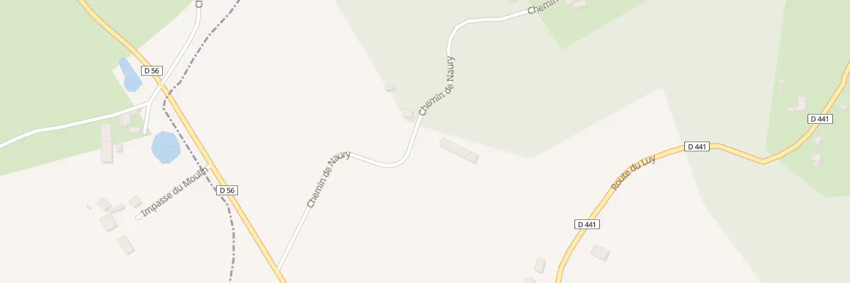 Plan du 9000 Chem de Naury à Morganx