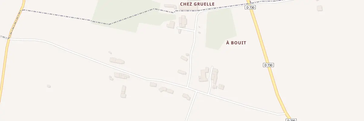 Plan du 9 Chez Gruelle à Saint-Martial-de-Mirambeau