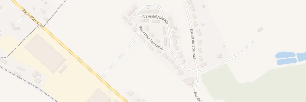 Plan du 4 Rue Arthur Fonteneau à L’Absie