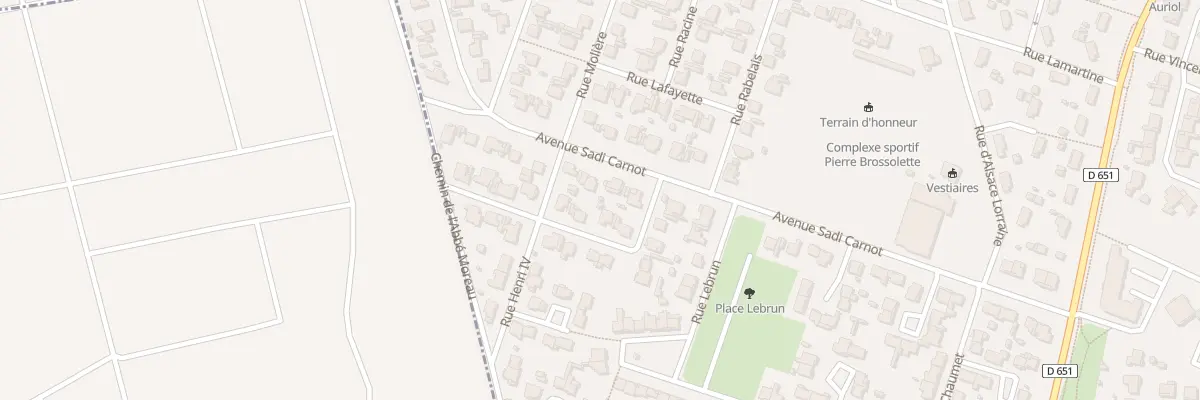 Plan du 38 Av Sadi Carnot à Villenave-d’Ornon
