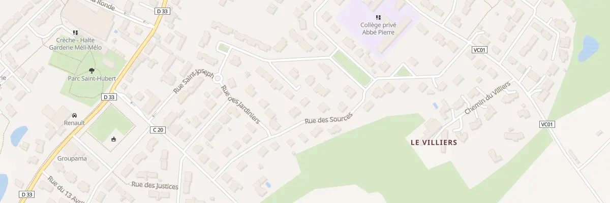 Plan du 4 Imp Saint Joseph à Nueil-les-Aubiers