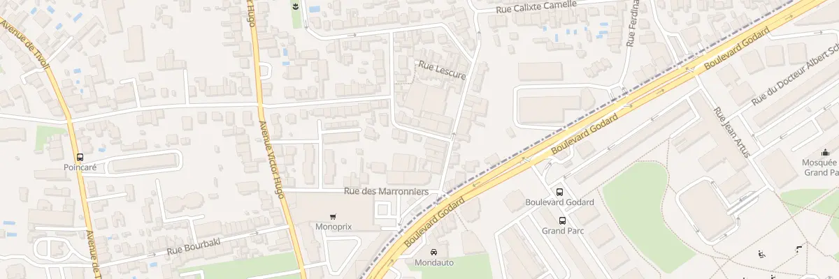 Plan du 51 Rue Louisette au Bouscat