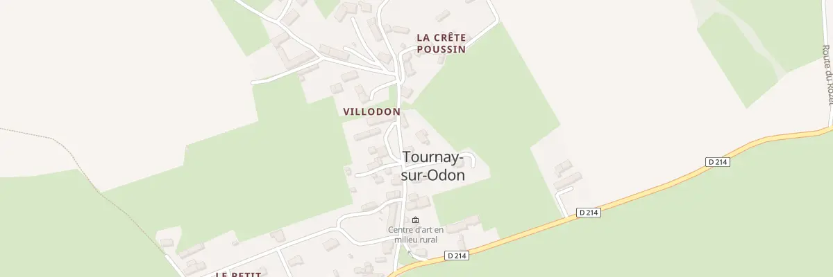 Plan du 15 Rue de Villodon - Tournay à Val d’Arry