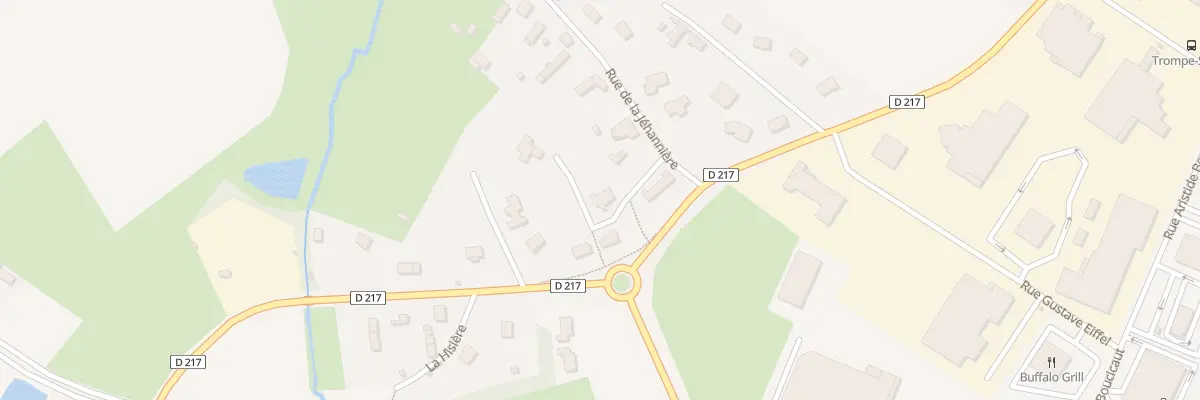 Plan du 1116 Rue de la Jéhannière à Flers